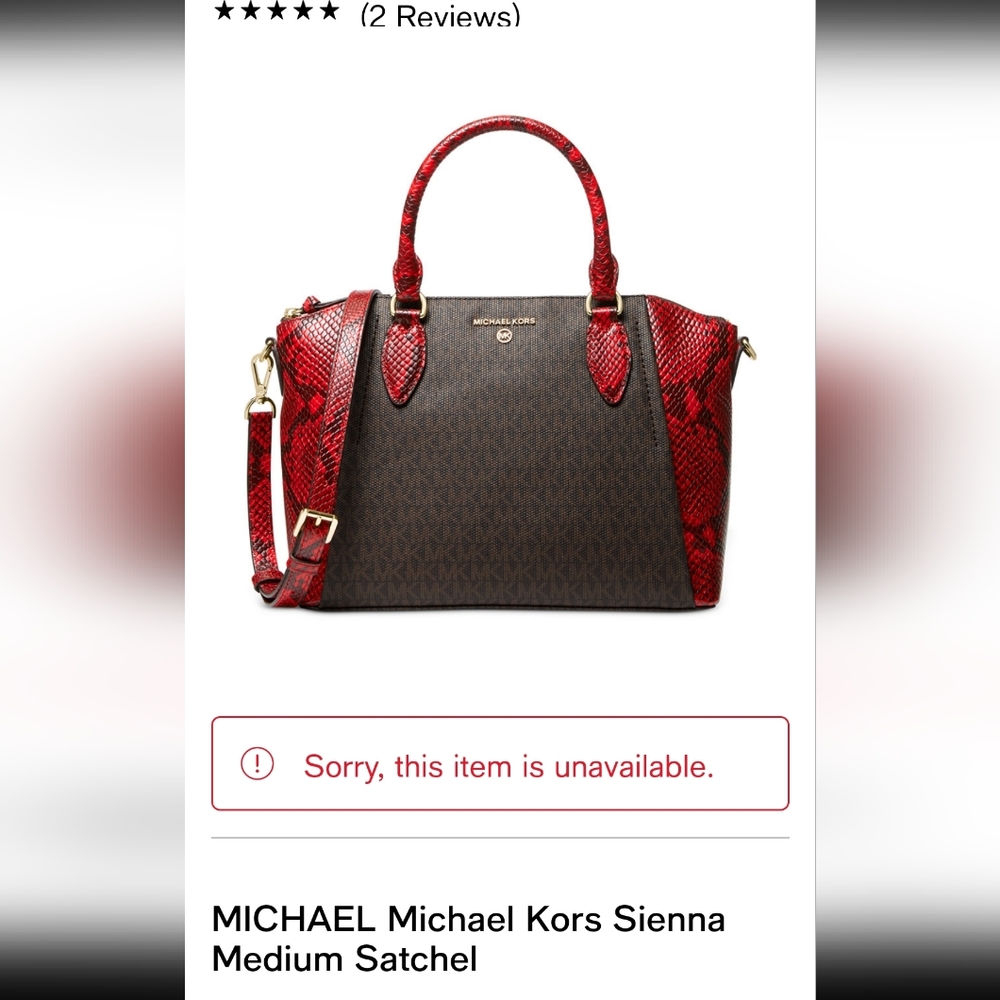Michael Kors Sienna Satchel